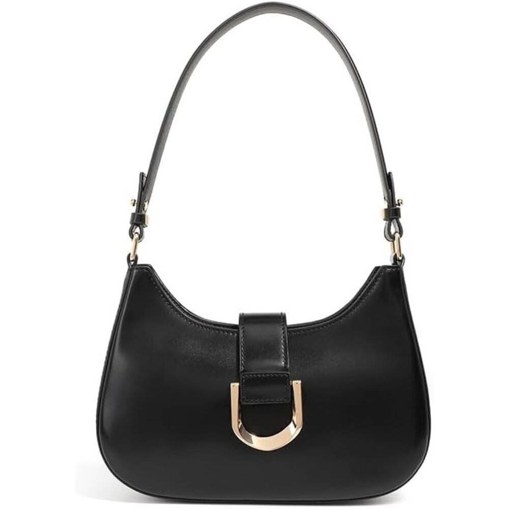 Genuine Leather Crossbody Bag Women Adjustable Straps Organizer Elegant